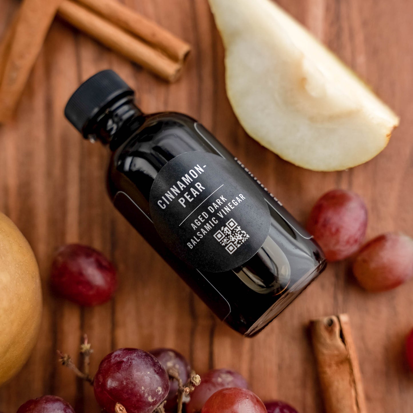 Cinnamon Pear Aged Dark Balsamic Vinegar