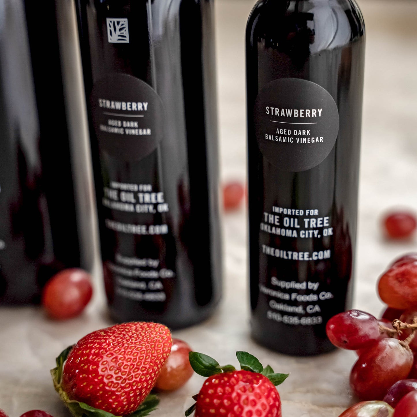 Strawberry Aged Dark Balsamic Vinegar