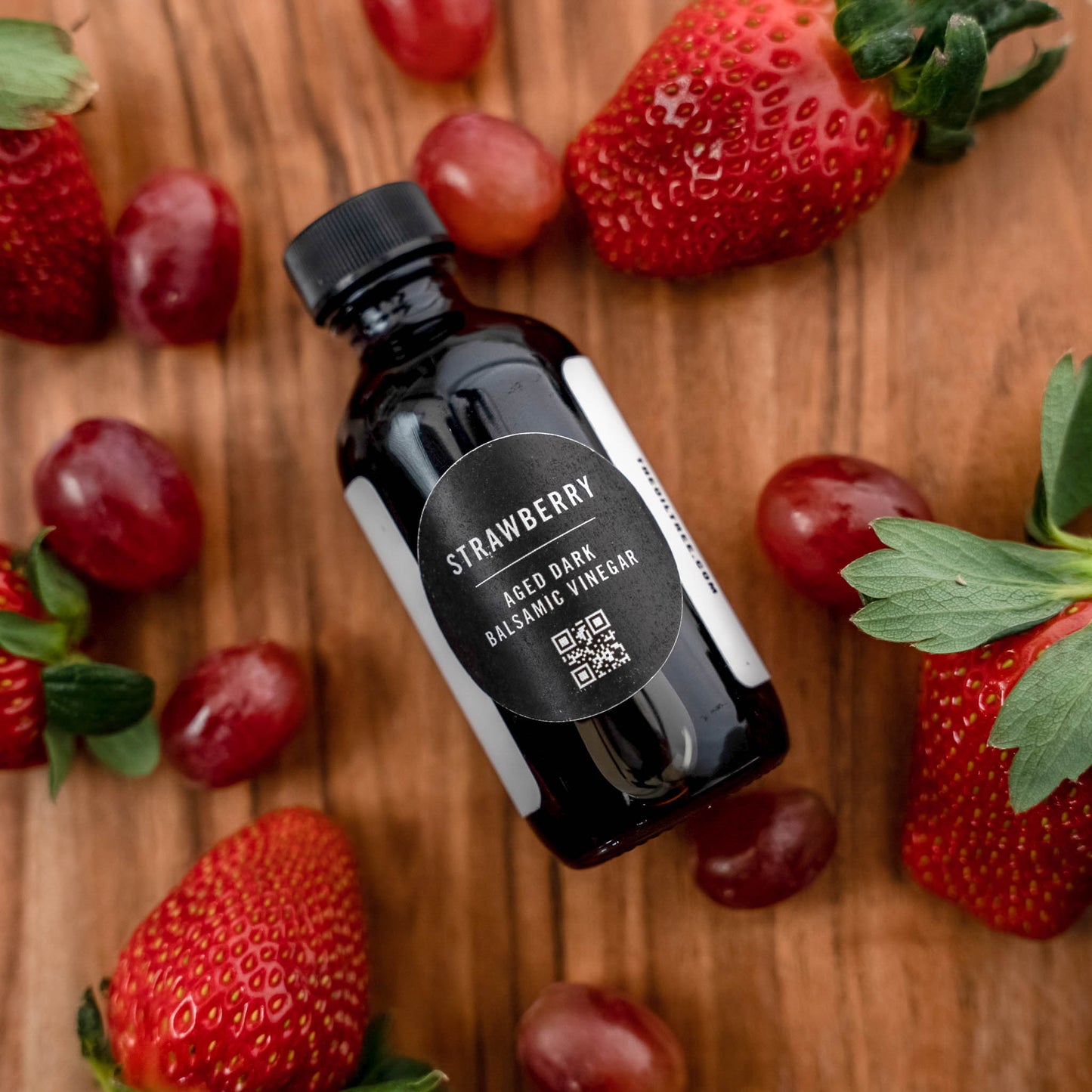 Strawberry Aged Dark Balsamic Vinegar