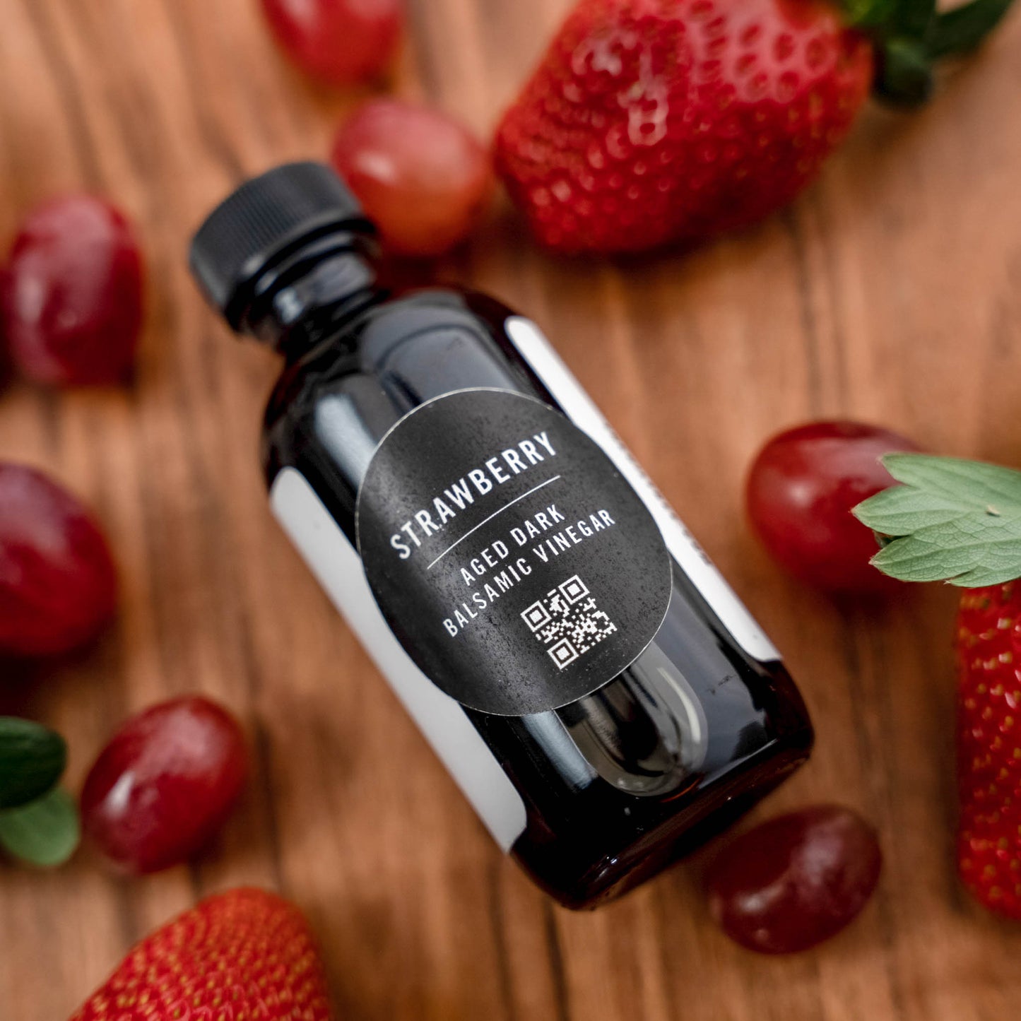 Strawberry Aged Dark Balsamic Vinegar