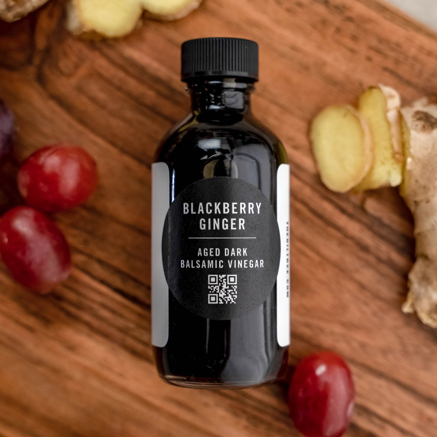 Blackberry Ginger Aged Dark Balsamic Vinegar