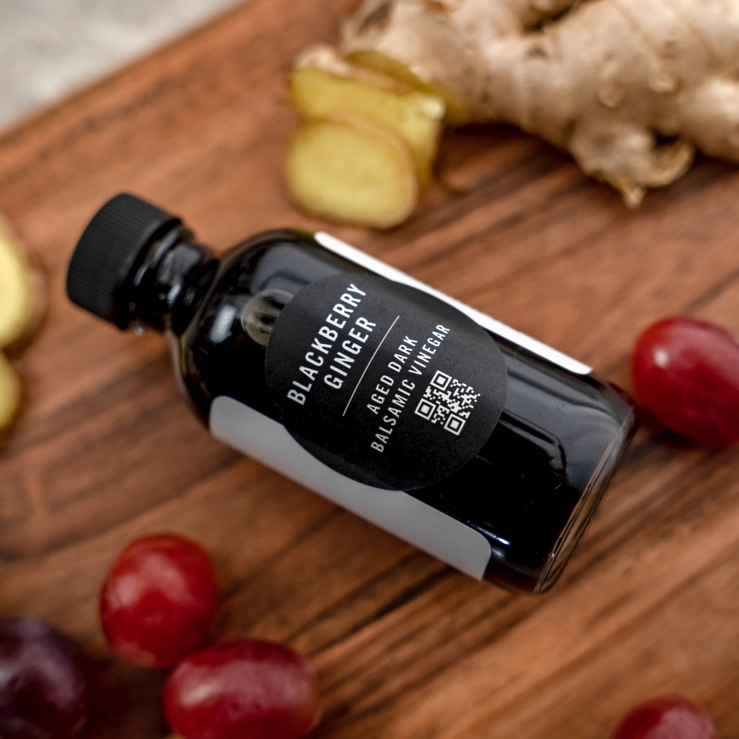 Blackberry Ginger Aged Dark Balsamic Vinegar