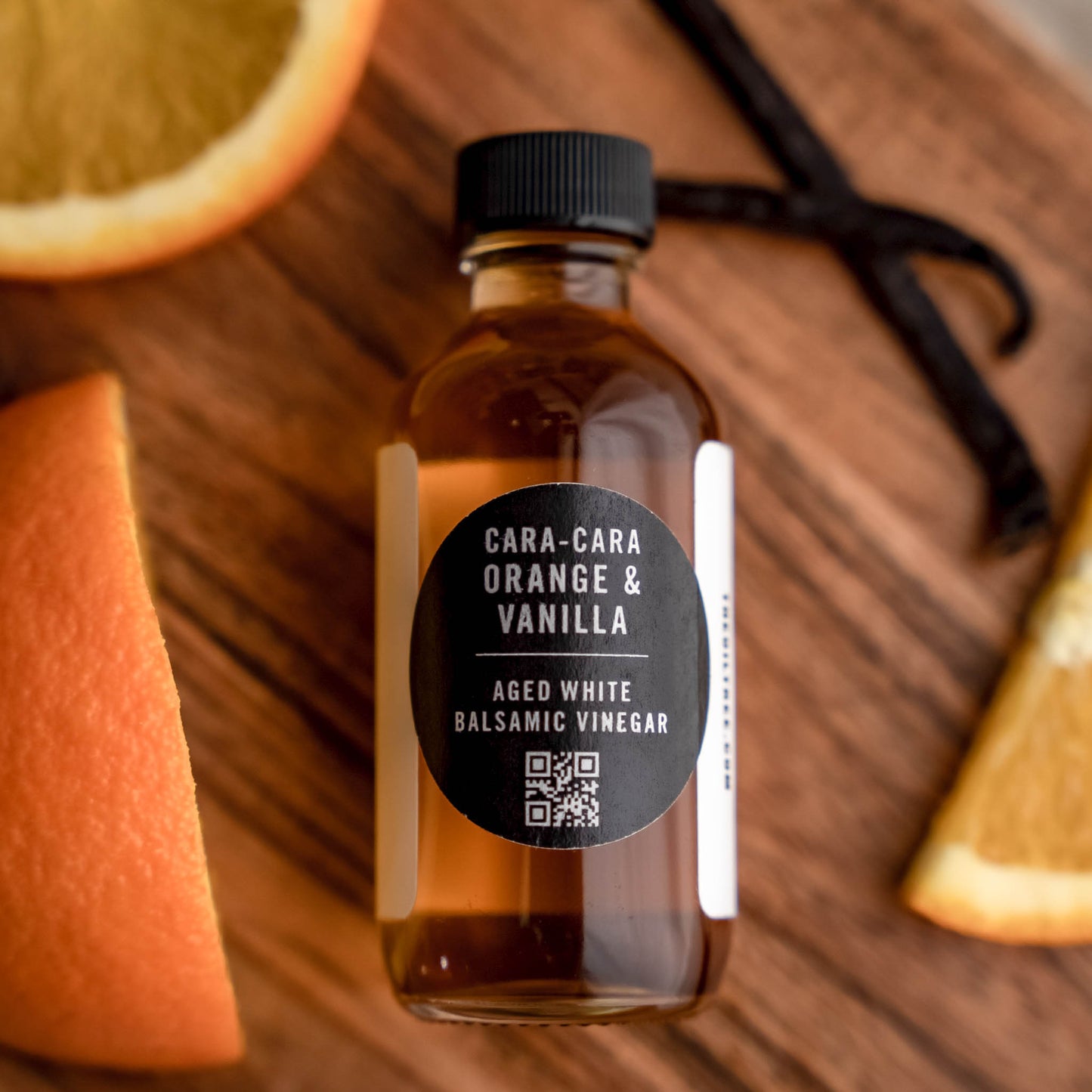 Cara Cara Orange Vanilla Aged White Balsamic Vinegar