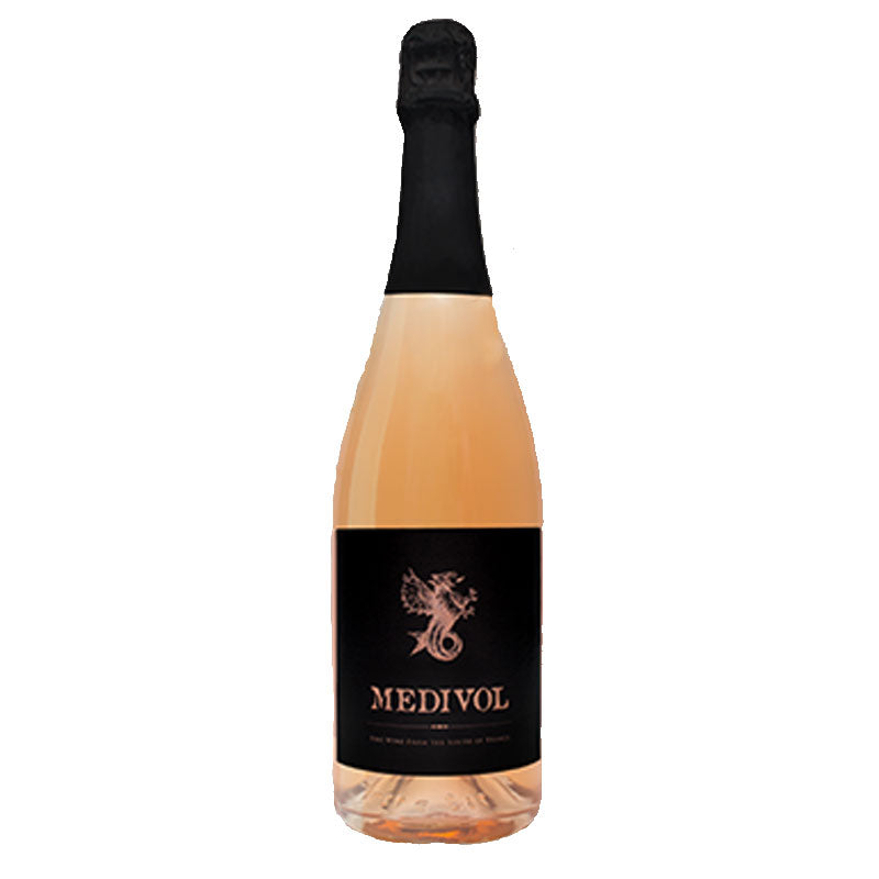 New! Medivol Brut Rose, Bubbles, 750ml