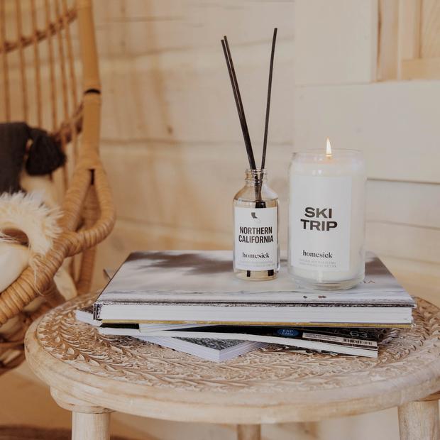 Ski Trip Candle