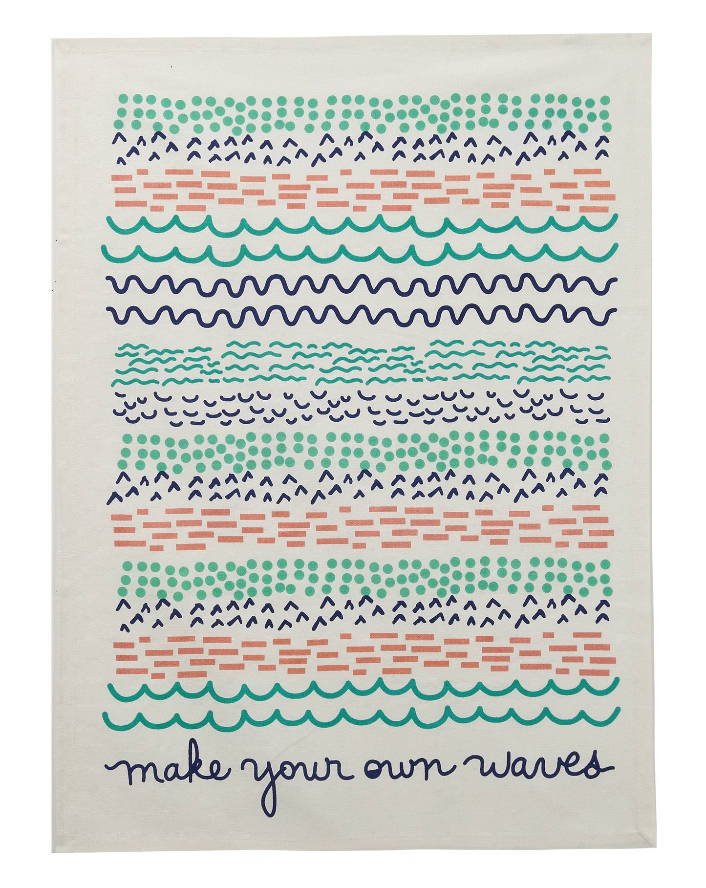 Making Waves Kitchen Towel