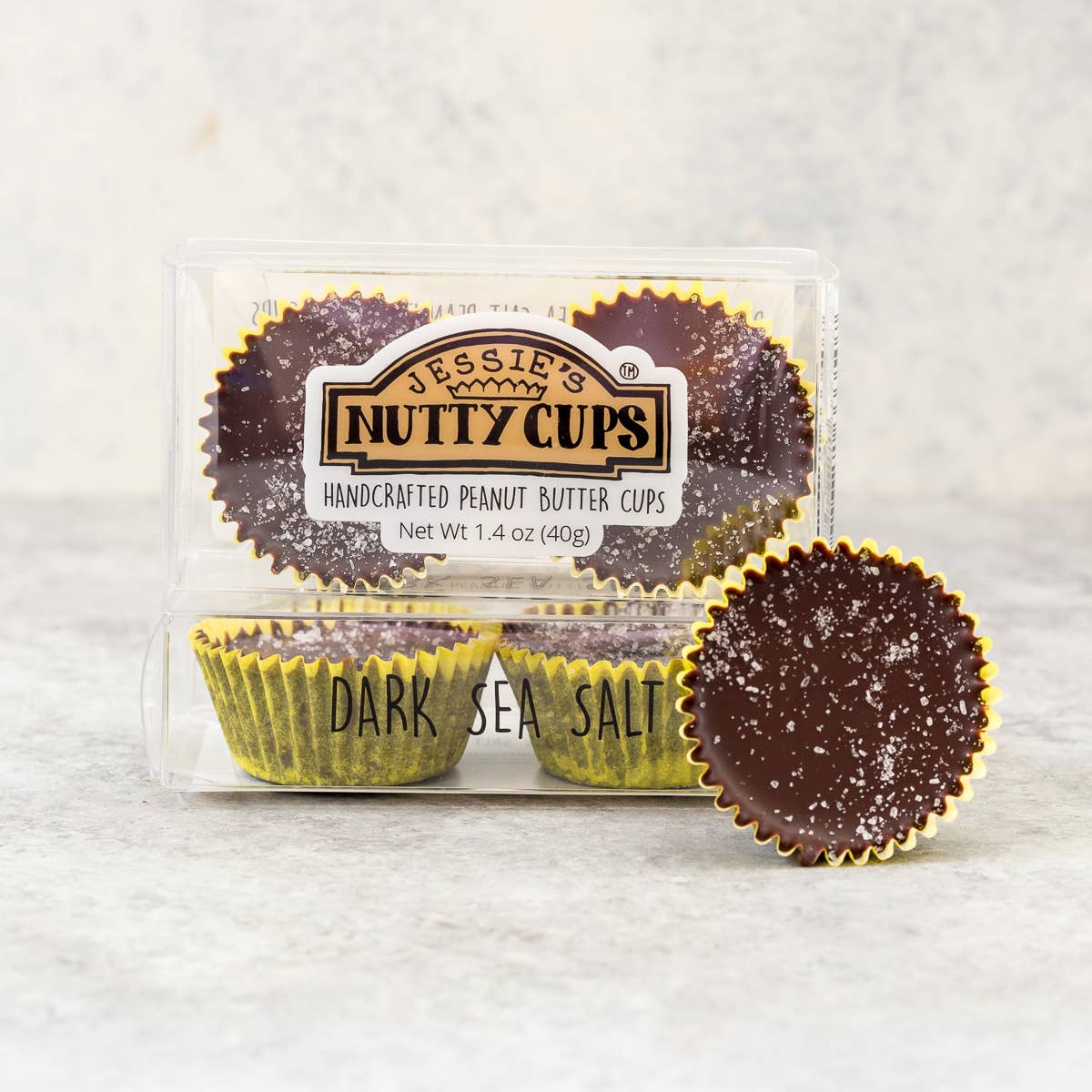 Nutty Dark Sea Salt Cups