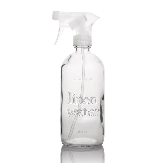 Linen Water Empty Glass Bottle, 16 oz