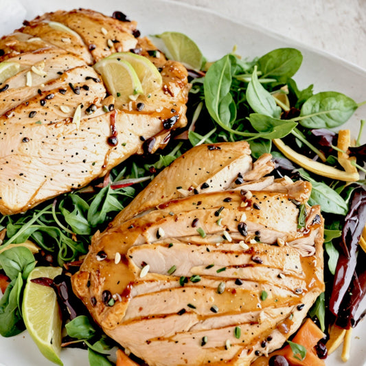 Guava-Lime Glazed Chicken