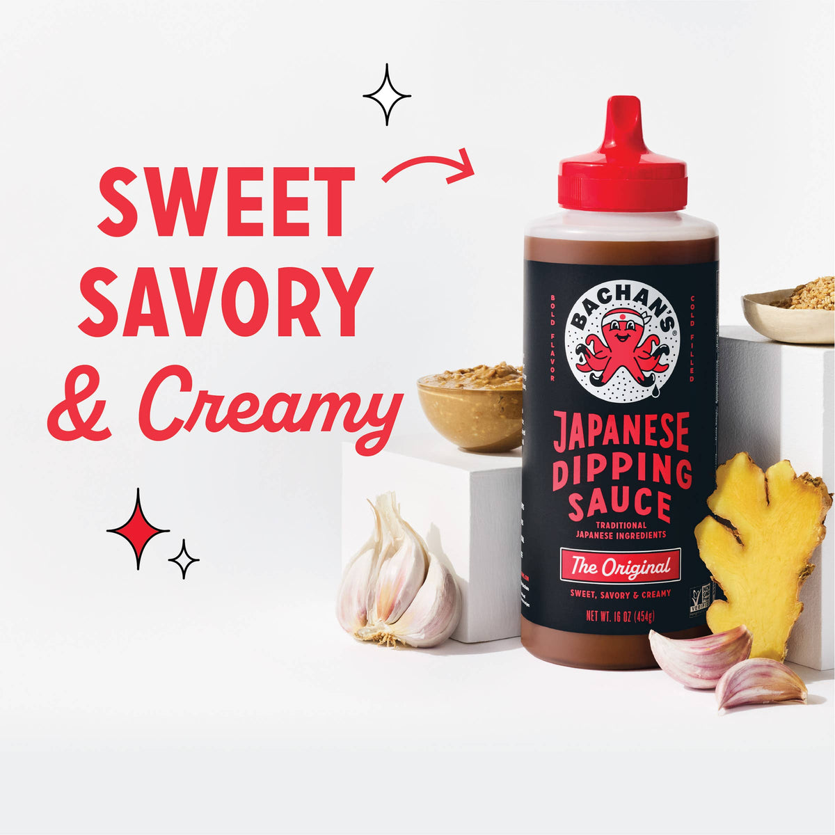 Sesame Ginger Japanese Dipping Sauce, 16oz