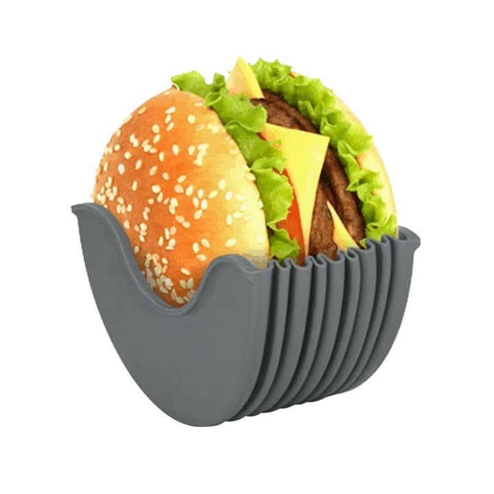 Silicone Hamburger Holder, Retractable