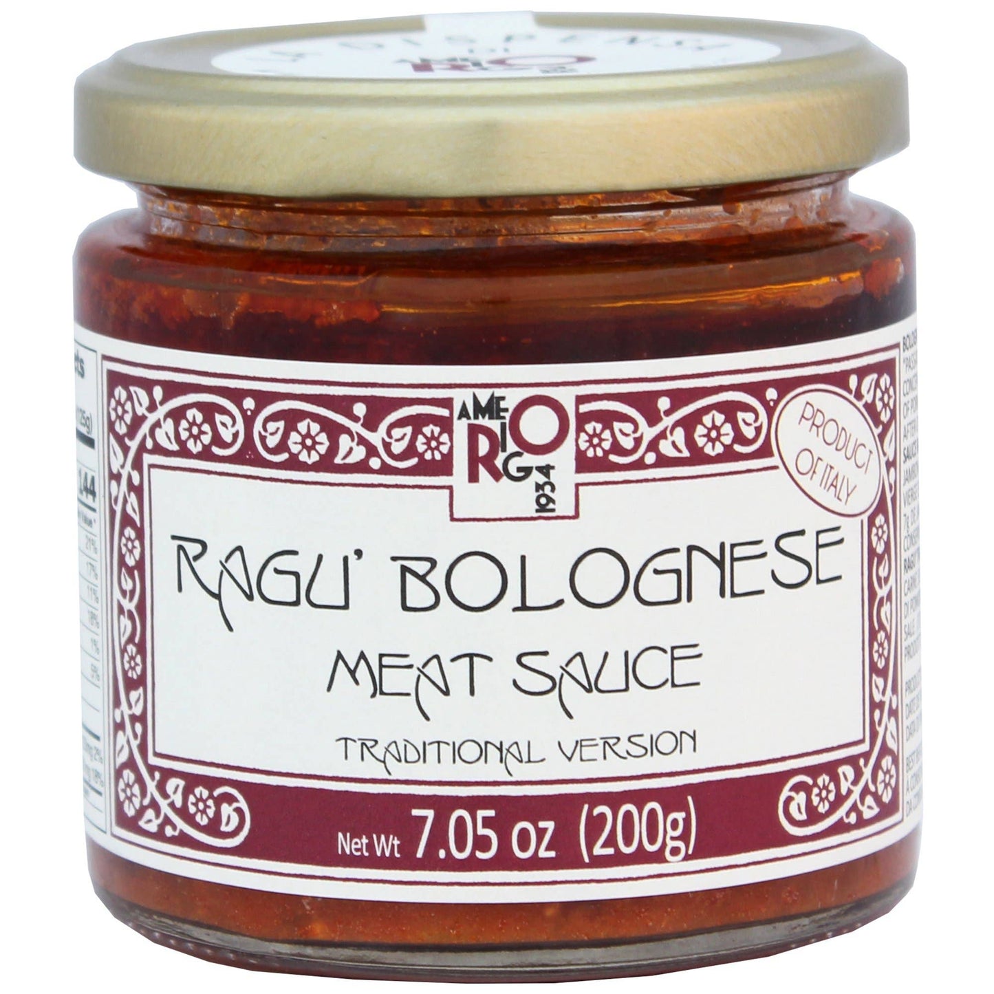 Ragu Bolognese Meat Sauce, 7oz