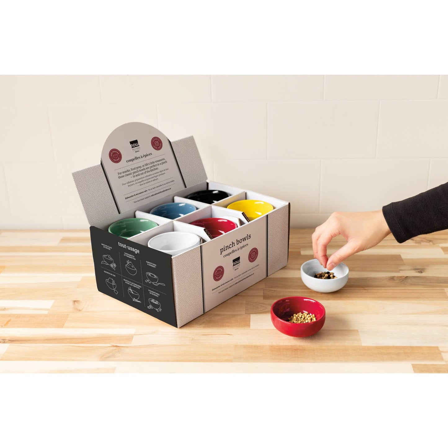 Color Center Pinch Bowl
