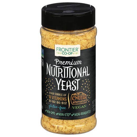 Premium Nutritional Yeast | Non-Dairy Cheese Substitute | 3.6oz