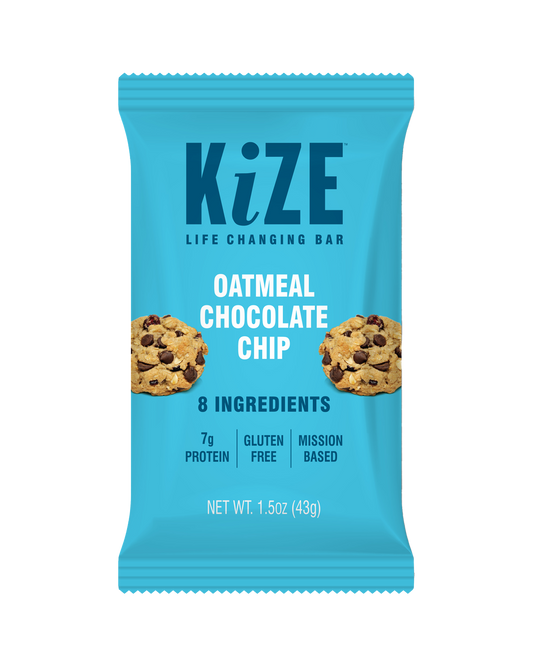 Oatmeal Chocolate Chip, Protein Snack Bar, 1.5oz, 10ct