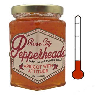 Apricot With Attitude, English Pepper Jelly