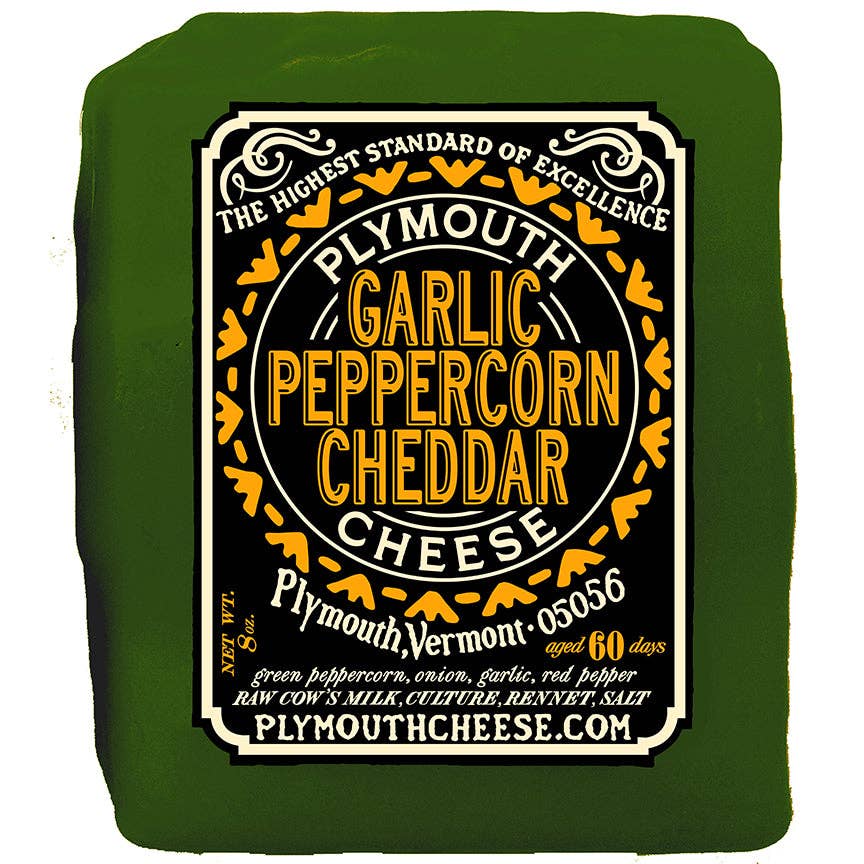 Garlic Peppercorn Cheddar