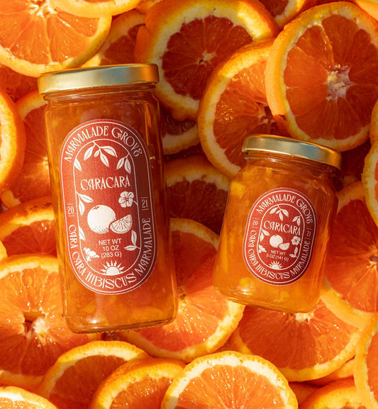 Cara Cara and Hibiscus Marmalade