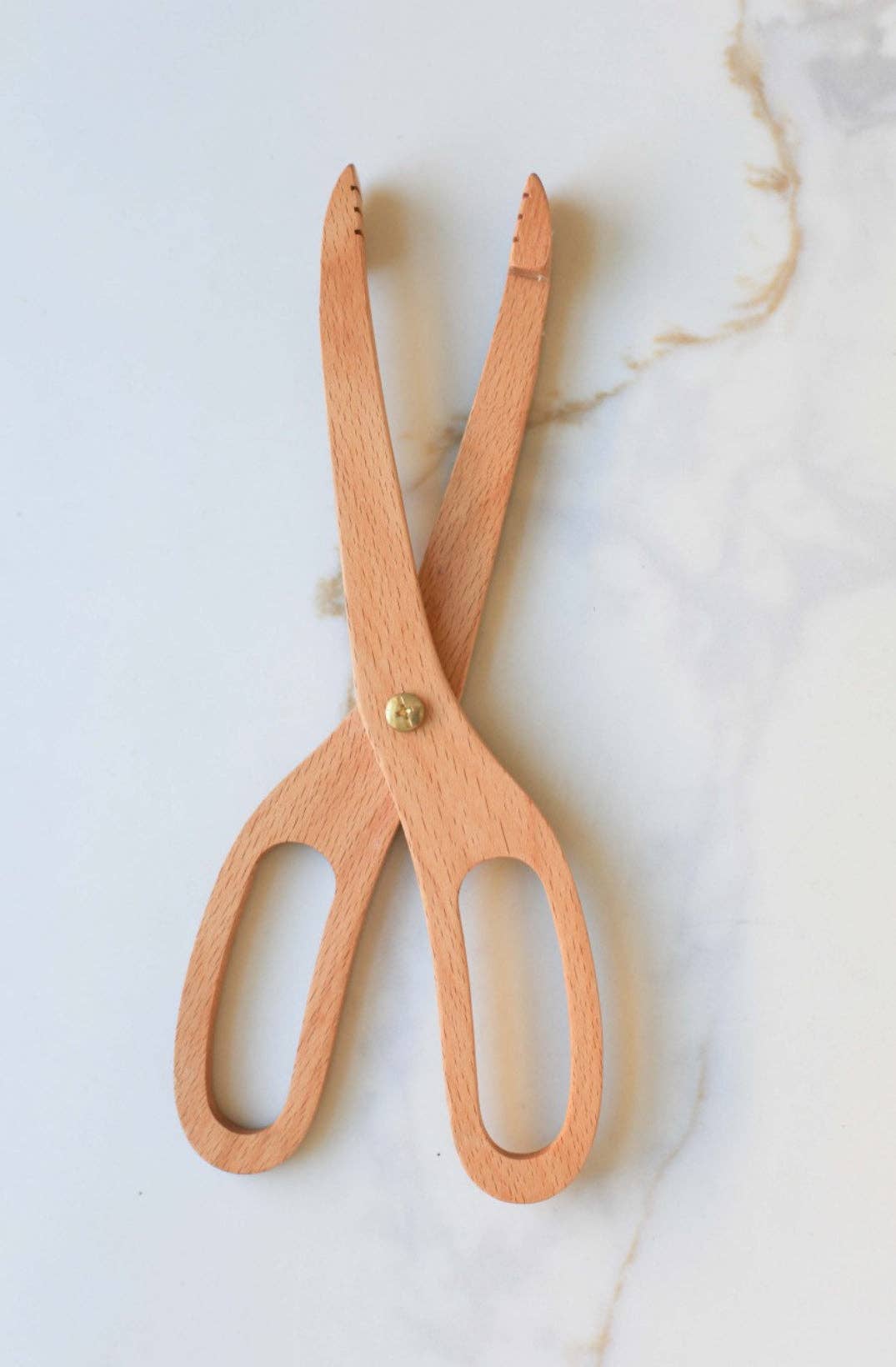 Wooden Tongs: Bronze