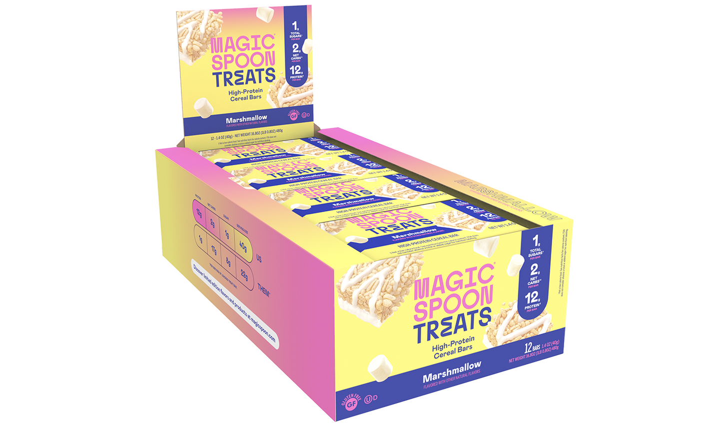 Marshmallow 12g Protein Treat