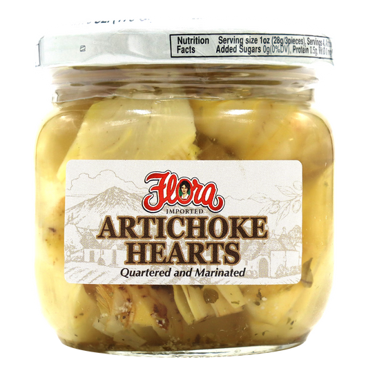 Artichoke Hearts - Quartered and Marinated - 6 oz