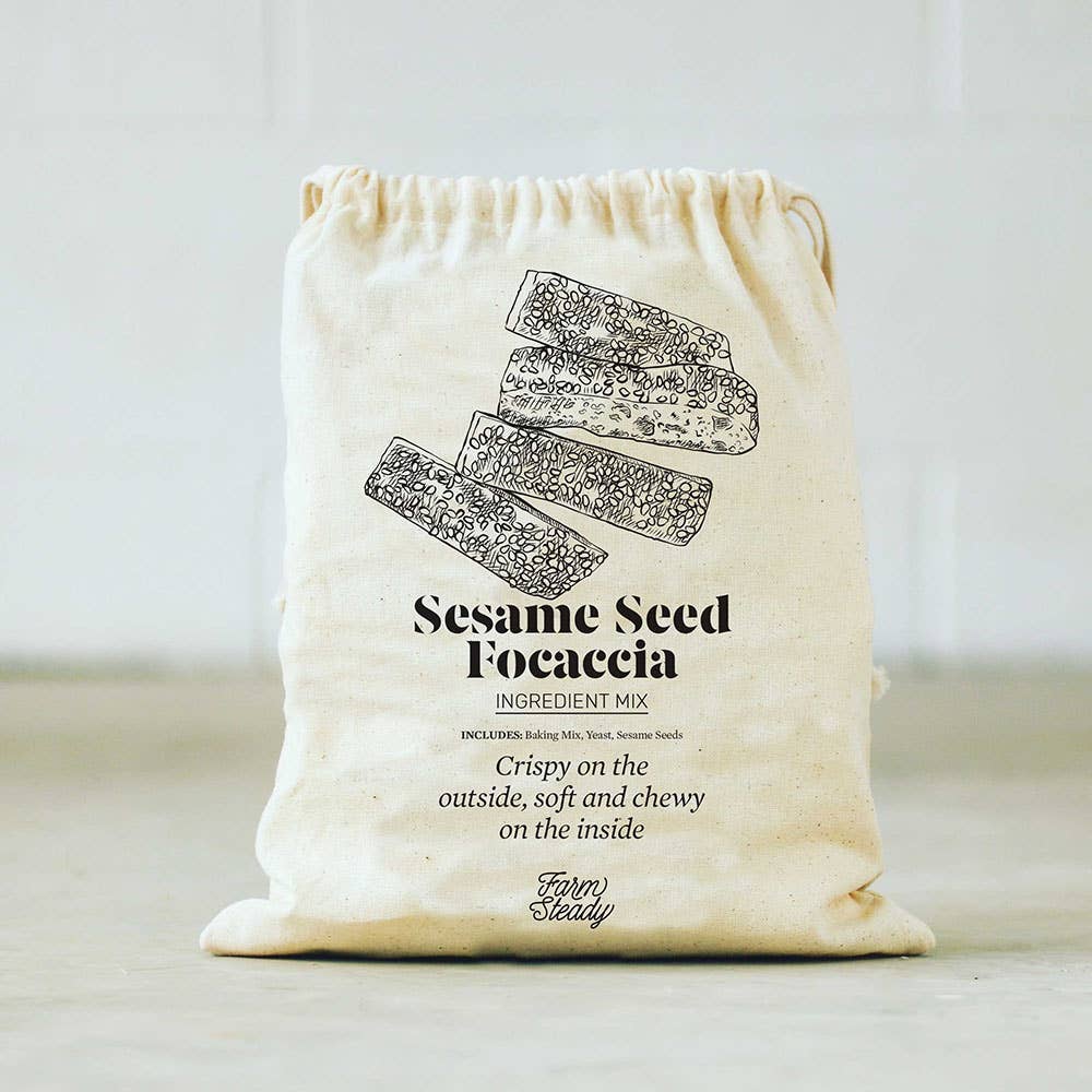 Sesame Seed Focaccia Baking Mix