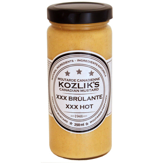 XXX Hot Mustard, 8oz