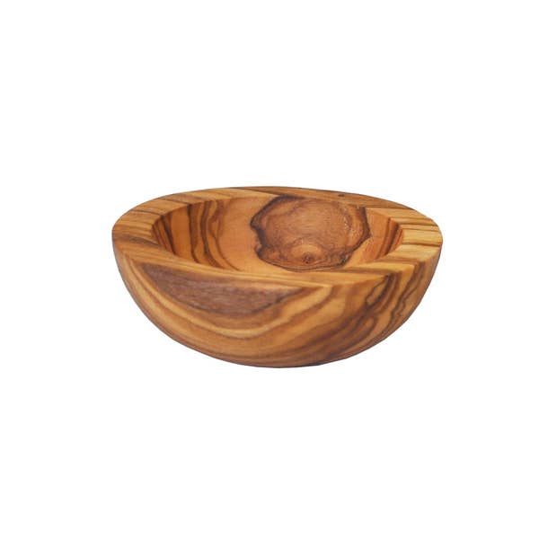 Olive Wood Pinch Bowl - Round - 2.5”