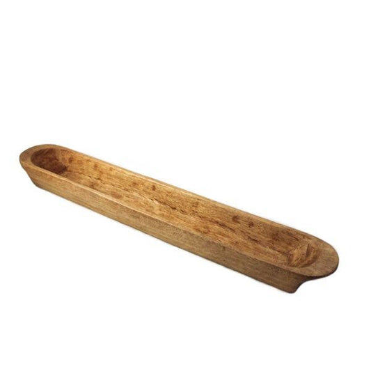 29" Long Ovalado Wood Bowl, Table Decor