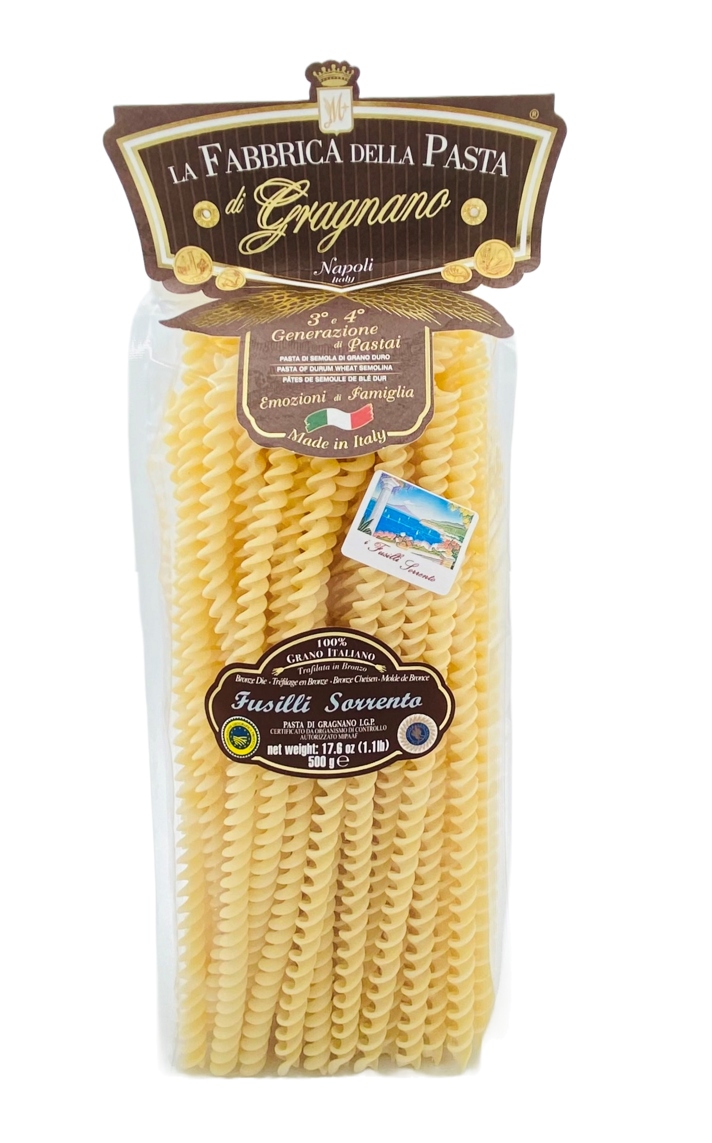 Fusilli Sorrento by La Fabbrica della Pasta