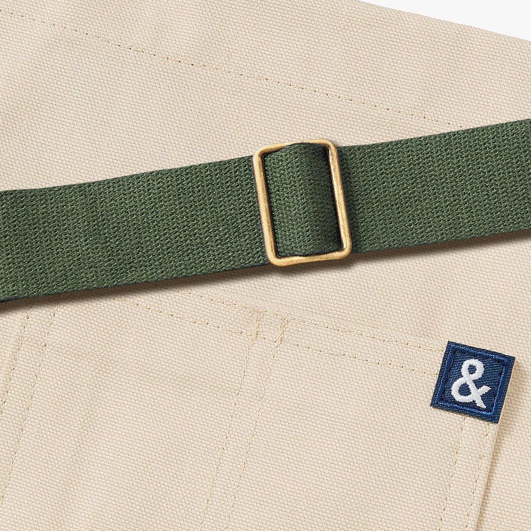 The Essential Apron, Sage White