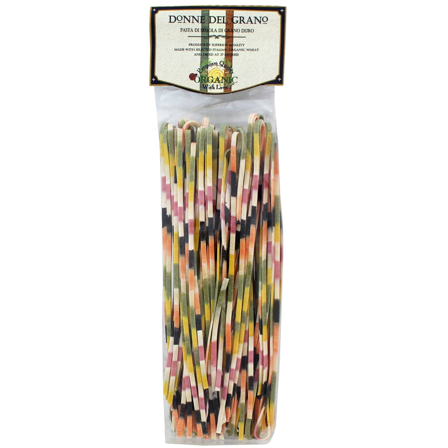 Organic Linguine, Mare, Colored Pasta