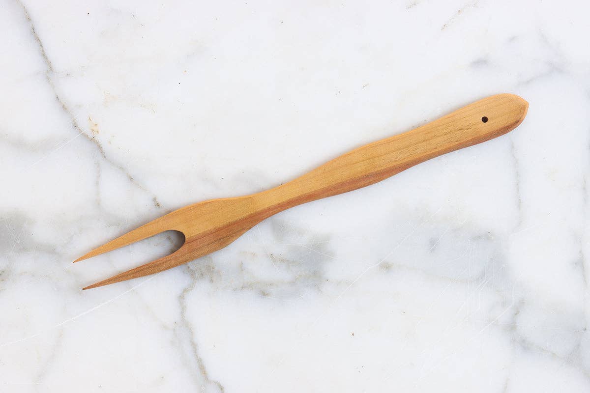 German 2-Prong Fork, Cherrywood