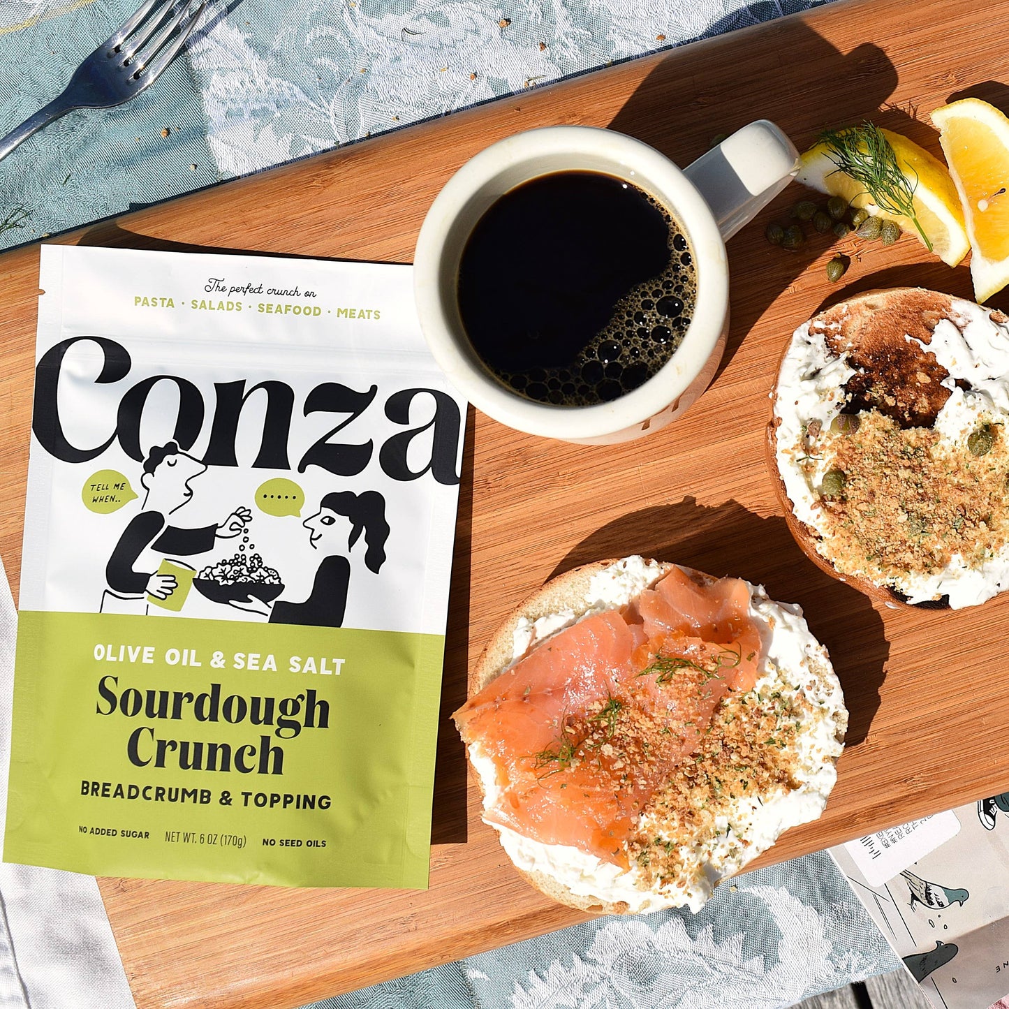 Olive Oil & Sea Salt - Sourdough Crunch Breadcrumbs