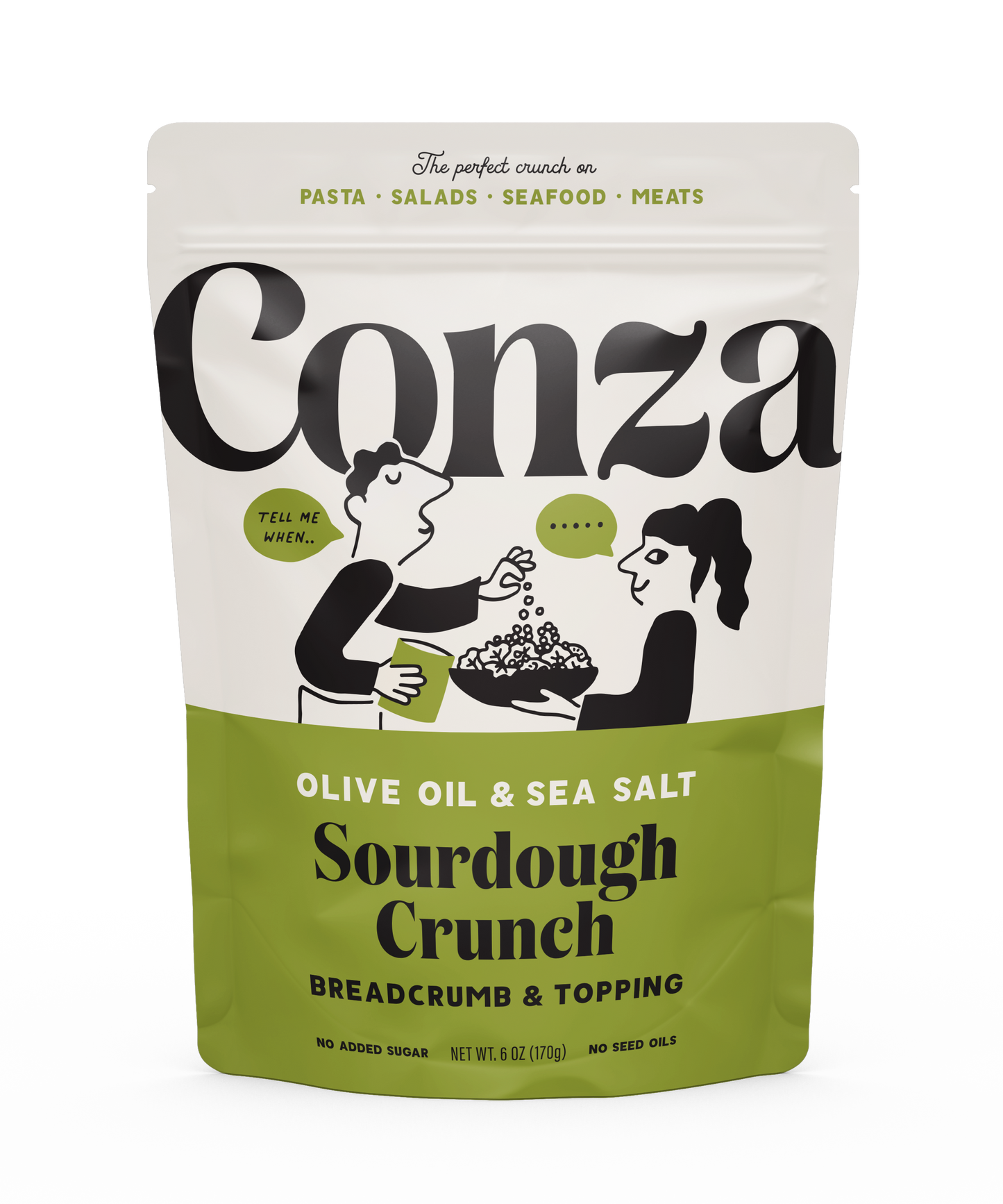 Olive Oil & Sea Salt - Sourdough Crunch Breadcrumbs