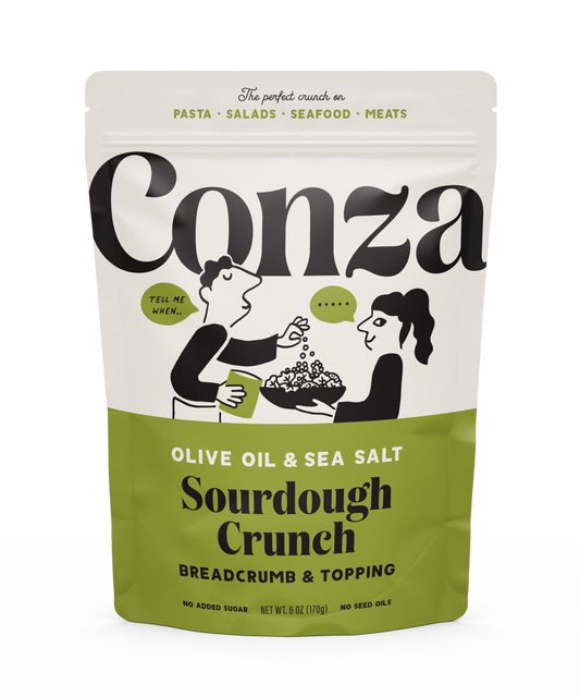 Olive Oil & Sea Salt - Sourdough Crunch Breadcrumbs