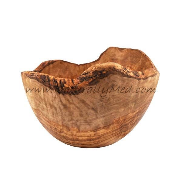 Olive Wood Natural Salad Bowl