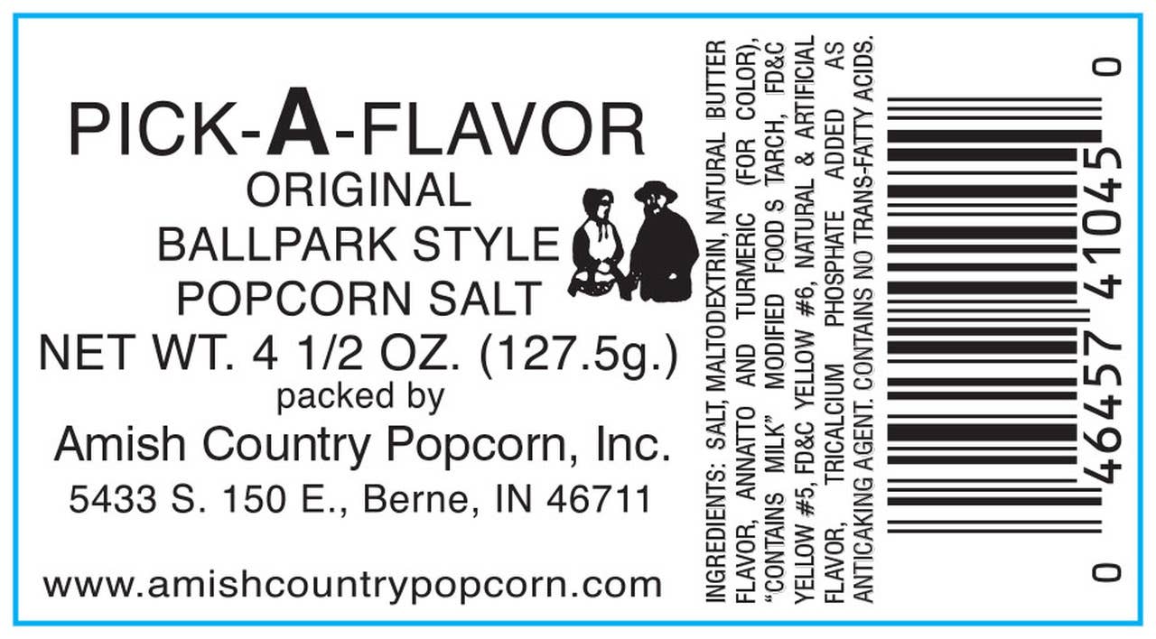 Ballpark-Style Popcorn Salt, 4.5oz