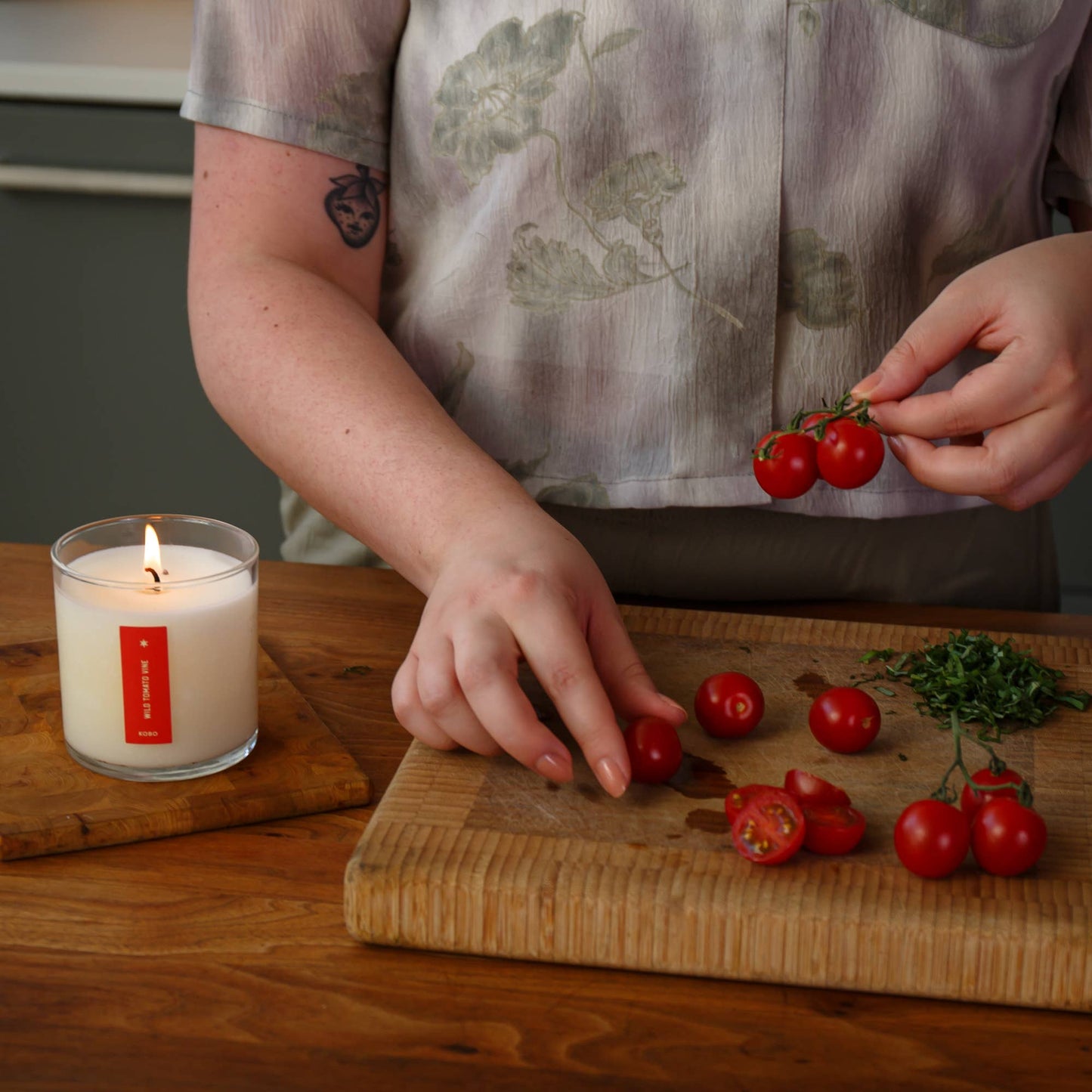 Wild Tomato Vine - Plant the Box Candle - 9oz.