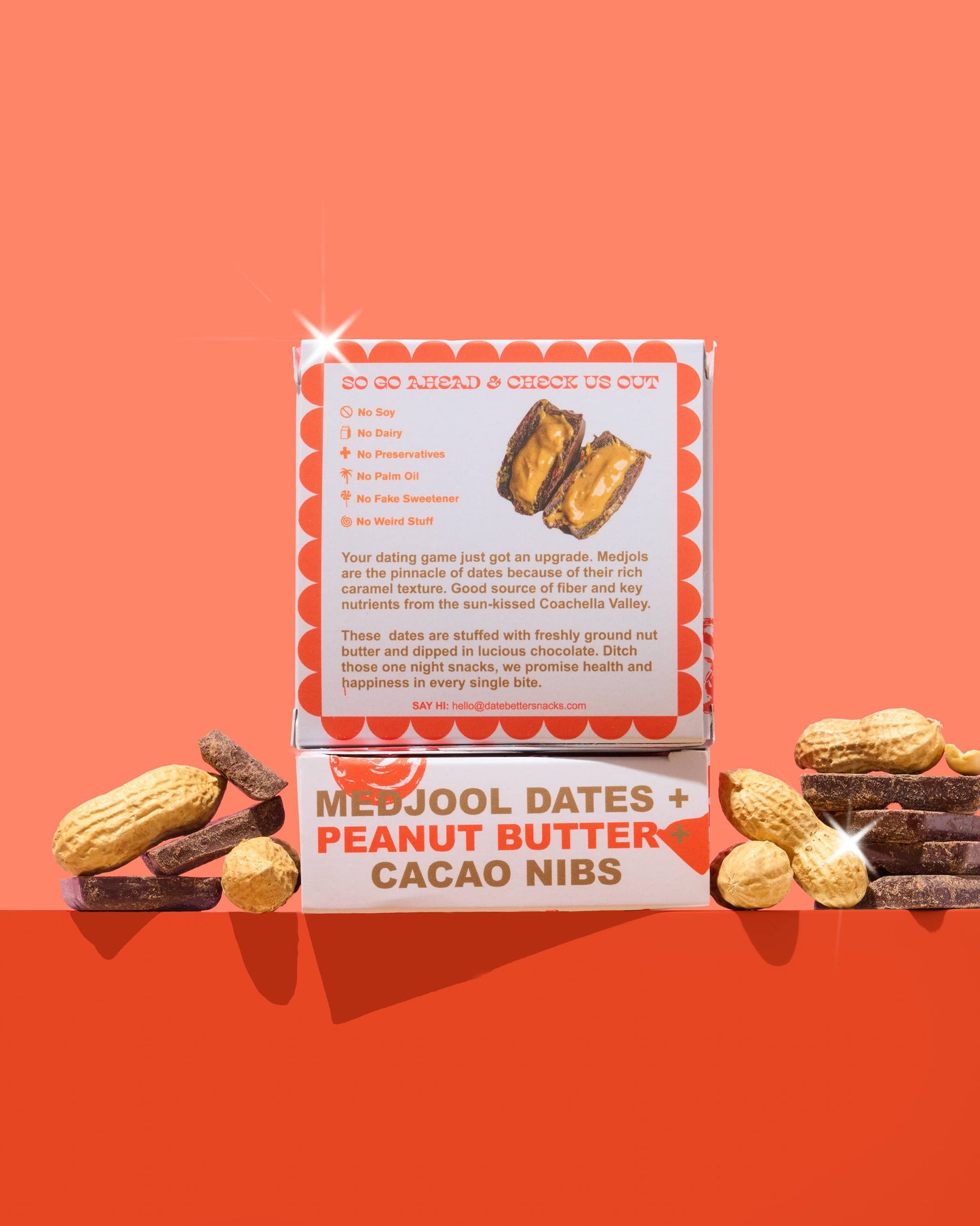 Peanut Butter Crunch- chocolate covered dates
