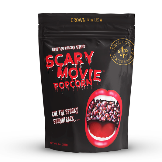 Scary Movie Popcorn Kernels - Bloody Red Halloween Popcorn