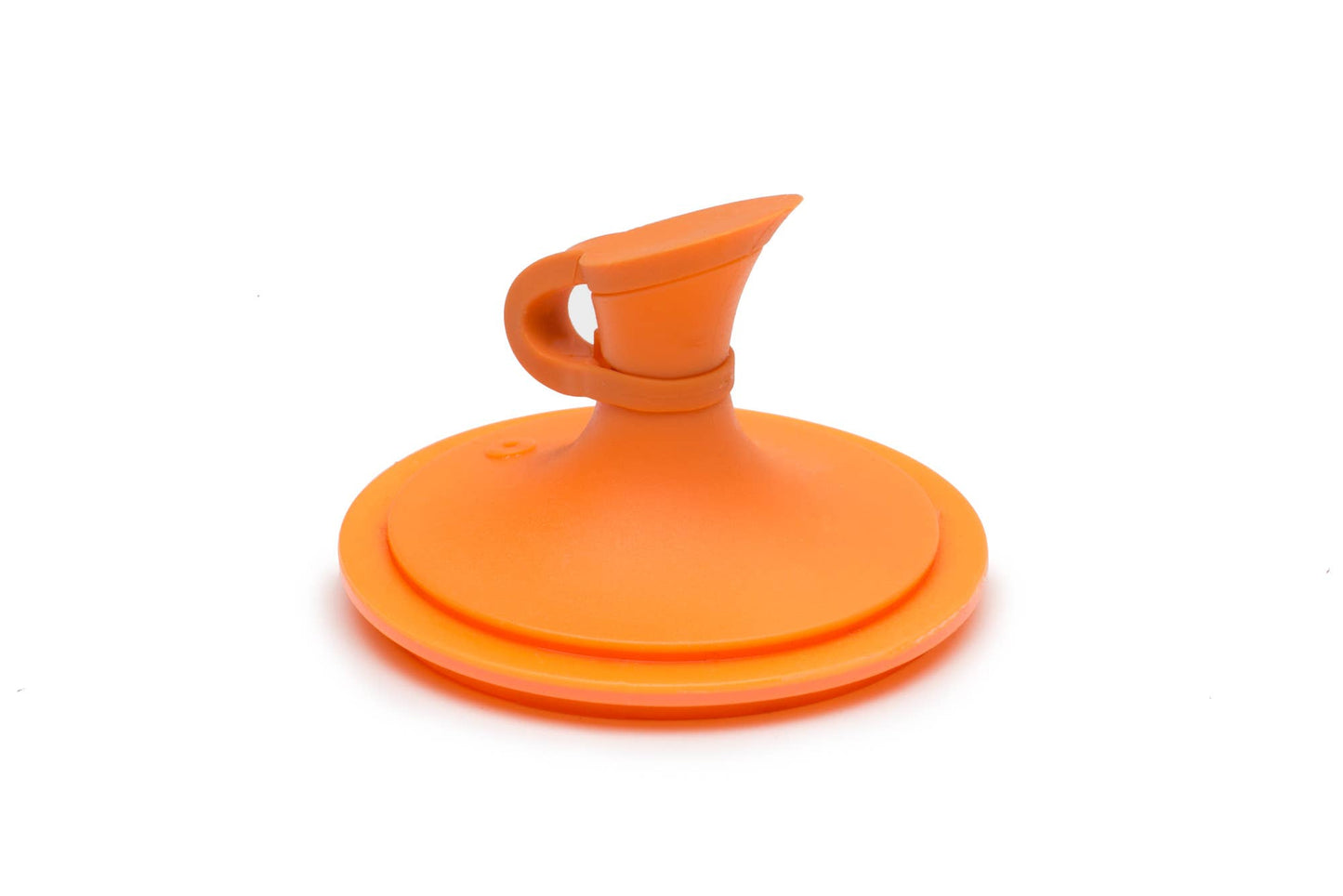 Oil Cruet Lid for Regular Mouth Mason Jar, Jarware, Orange