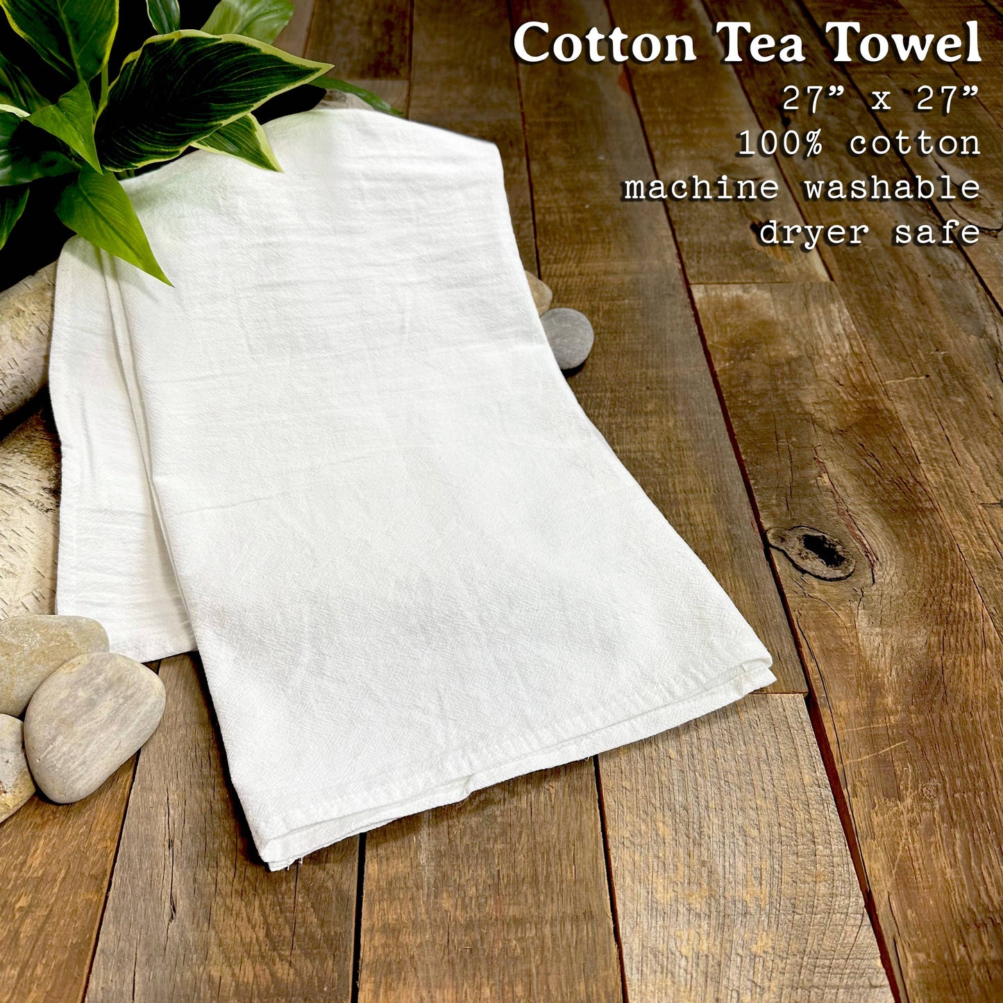 Christmas Sleigh Cotton Tea Towel