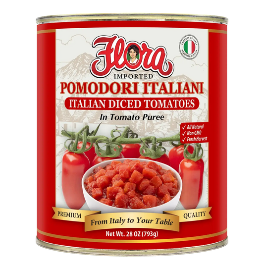 Italian Diced Tomatoes - In Tomato Puree - 28 oz