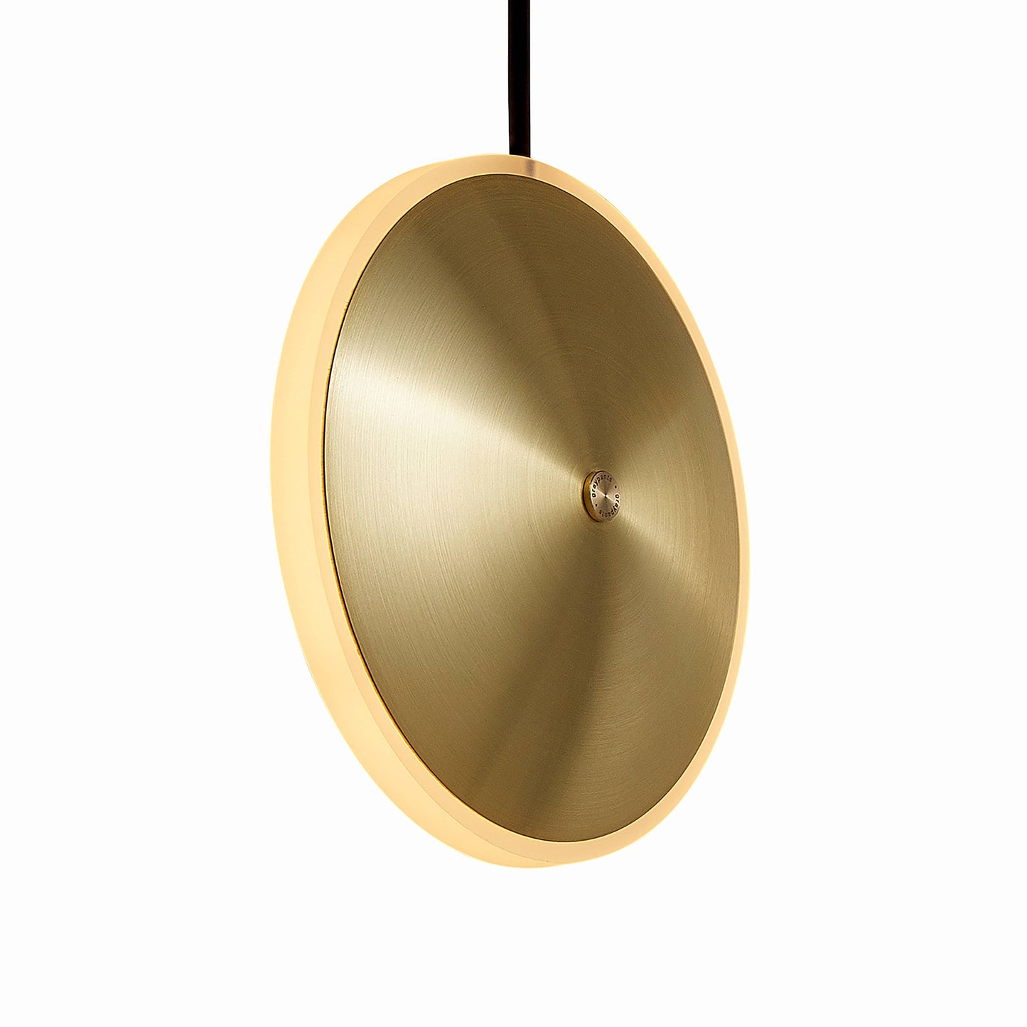 GRAYPANTS Chrona Brass Dish Pendant Lights (Vertical)