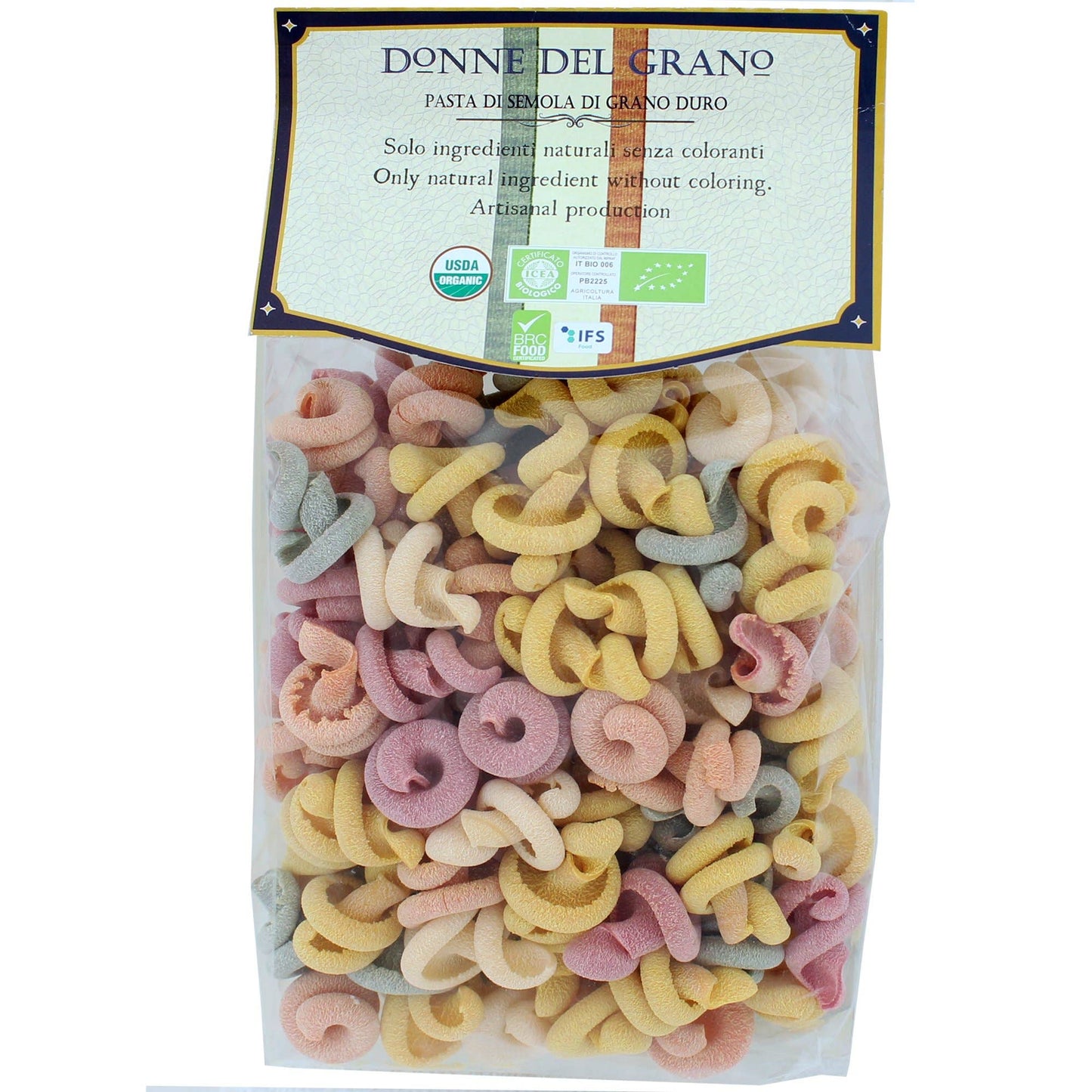 Organic Little Spinning Tops Colored Pasta, 17.6oz