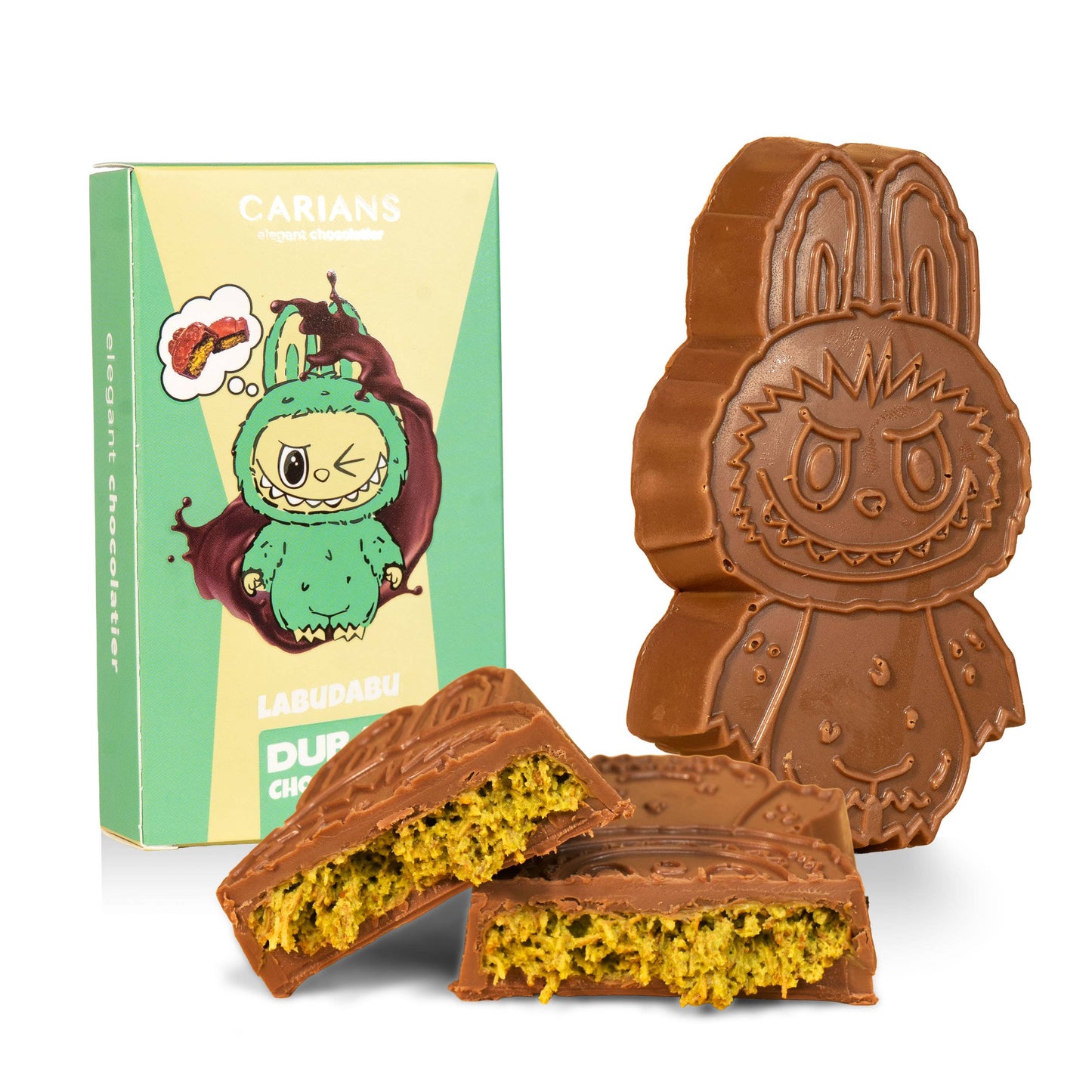 Viral Labubu Dubai Chocolate Bar, 3.52 oz