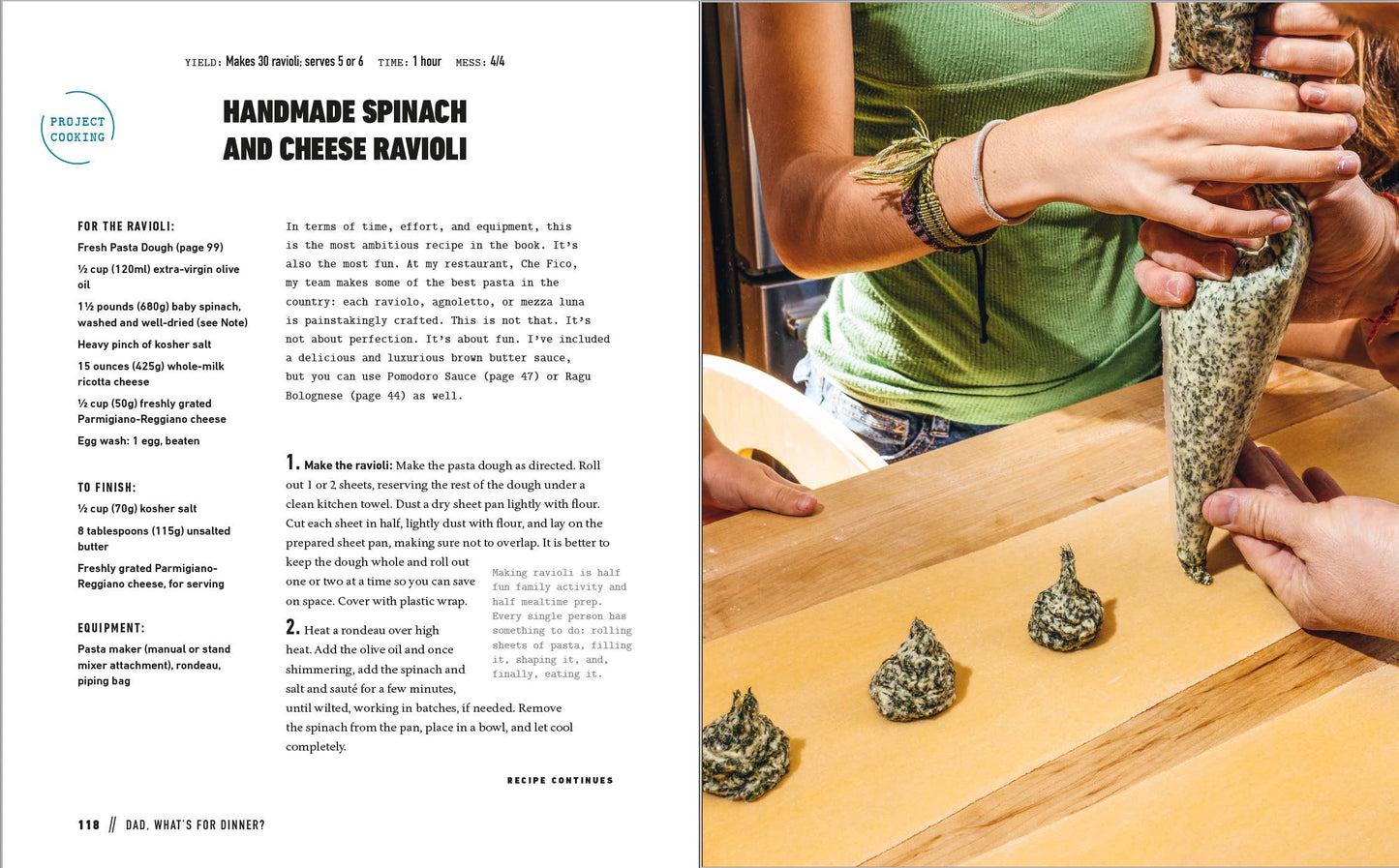 Dad, What's for Dinner?