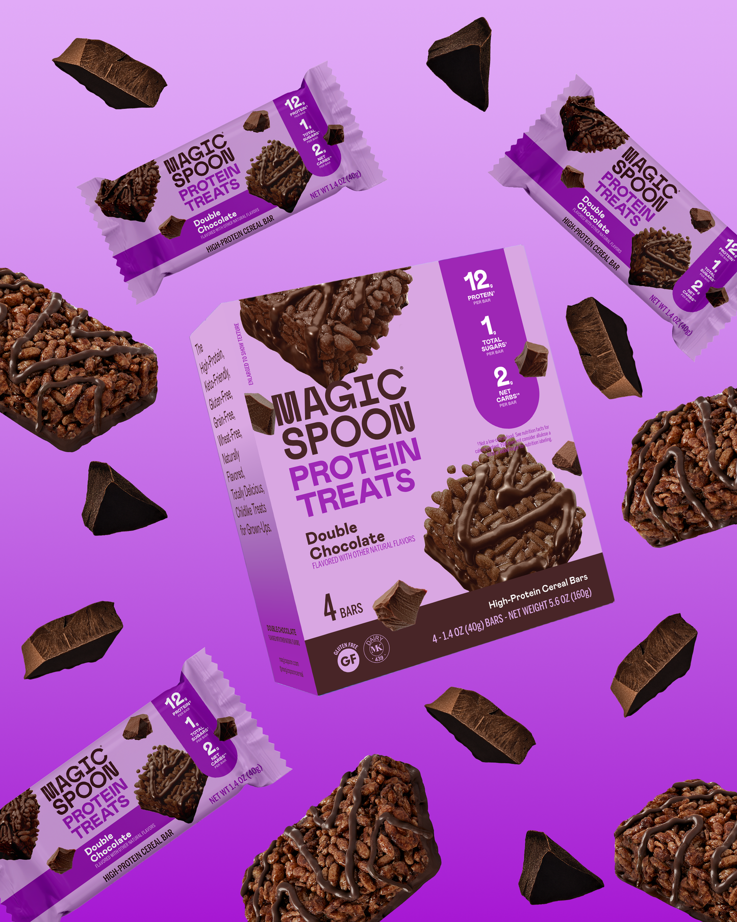 Double Chocolate 12g Protein Treat