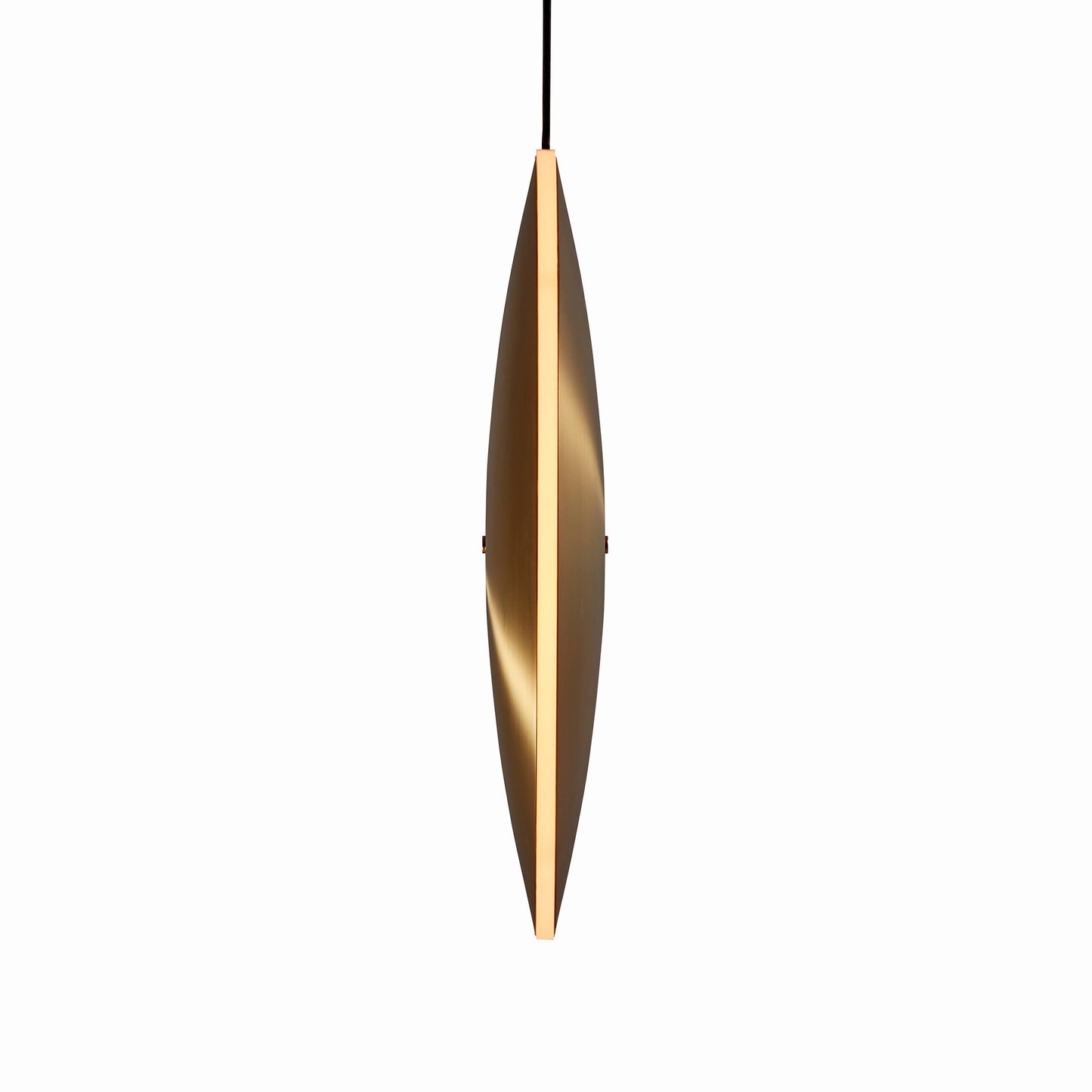 GRAYPANTS Chrona Brass Dish Pendant Lights (Vertical)